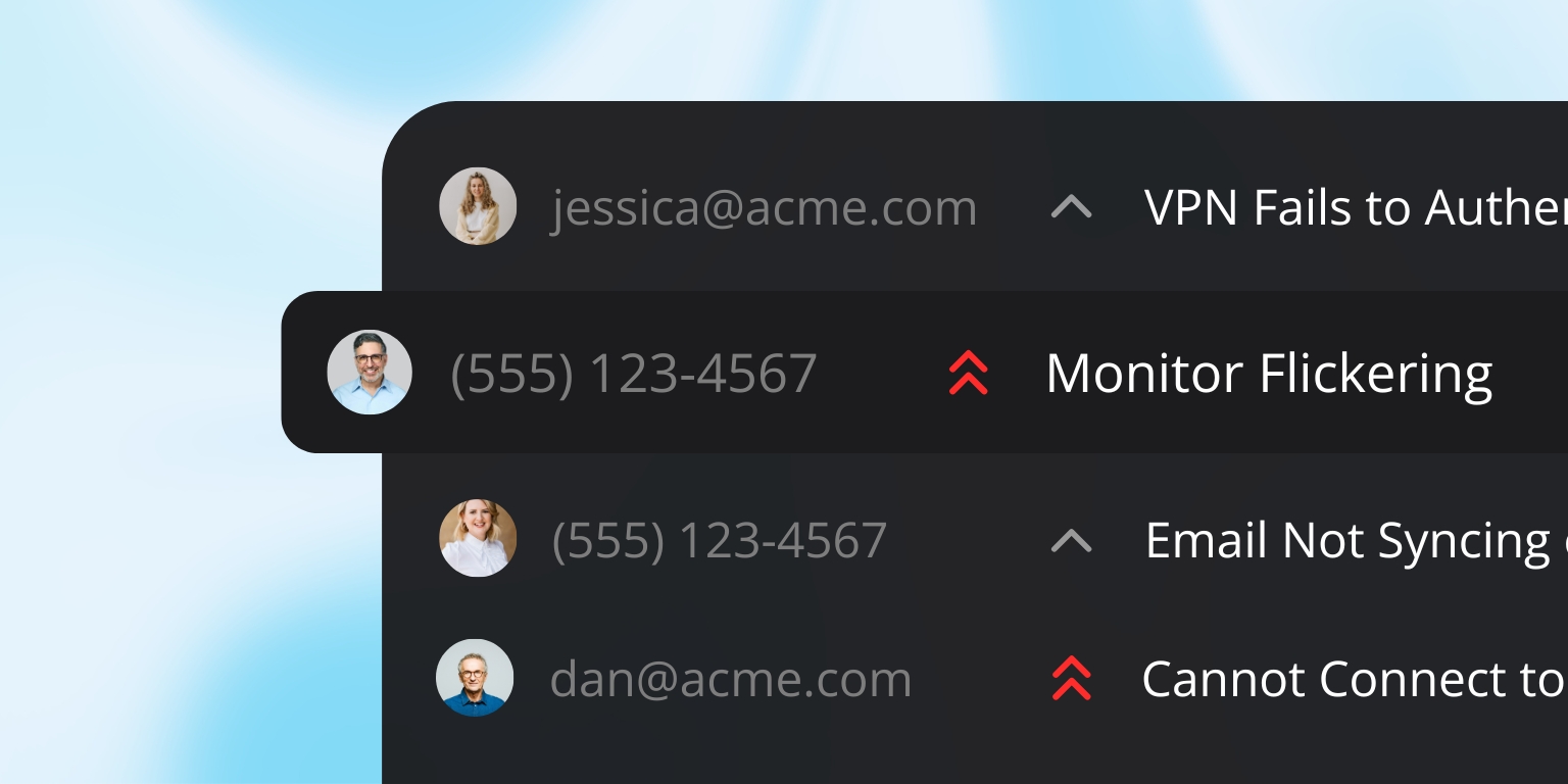 Unified inbox with SMS and email